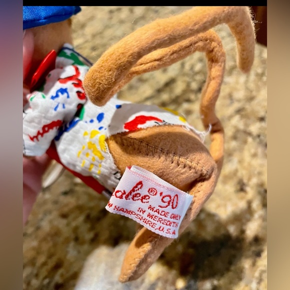 7” vintage Annalee Painter Artist Mouse,  Palette and Brush  1990 - Picture 4 of 5